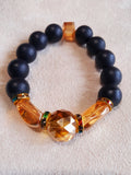 Unisex Krobo Stone Bracelet