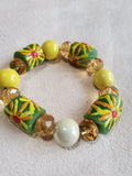 Women's Krobo Stone Bracelet