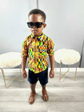 Kante Print Long Sleeves Shirt